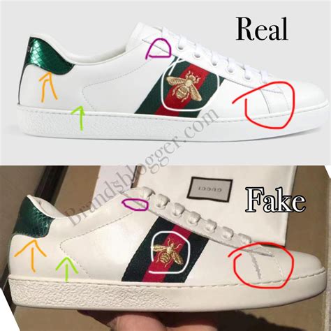 how to identify gucci shoes.